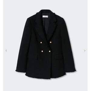 tweed blazer from mango!